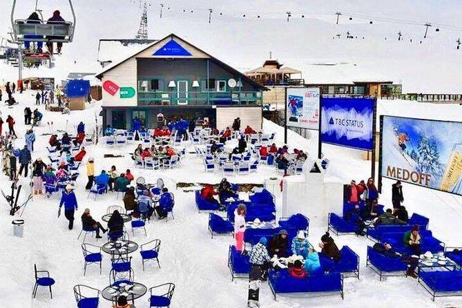 Ananuri, Gudauri ski resort, private tour - Zhinvali Reservoir: 30 Minutes of Water, Towers, and Mountain Views