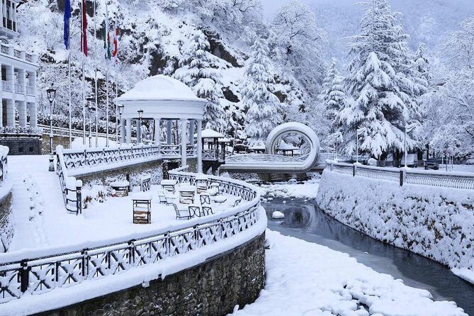 Bakuriani-Borjomi full day trip - How the transport works: car, then a railway gap, then station transfer