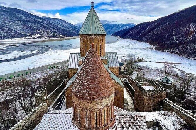 From Tbilisi to Gudauri Ski Resort, Zhinvali, Ananuri Day Trip - Ananuri Fortress on the Aragvi River: Churches, Towers, and Big Views
