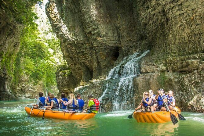 Kutaisi, Martvili Canyon & Prometheus Cave Tour from Tbilisi - Prometheus Cave: a long walk underground with lighting and music