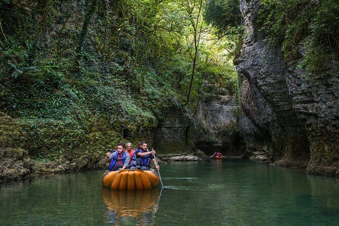 Martvili canyon & Prometheus Cave group tour from Tbilisi - Martvili Canyon: canyon boating and a short walk to the waterfall gorge