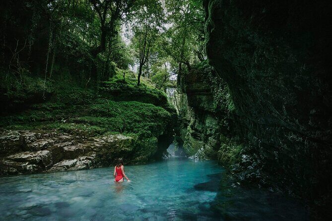 Martvili Canyon, Prometheus & Sataplia. PRIVATE Tour From Tbilisi - Martvili Canyon and the 30-Minute Boating Break