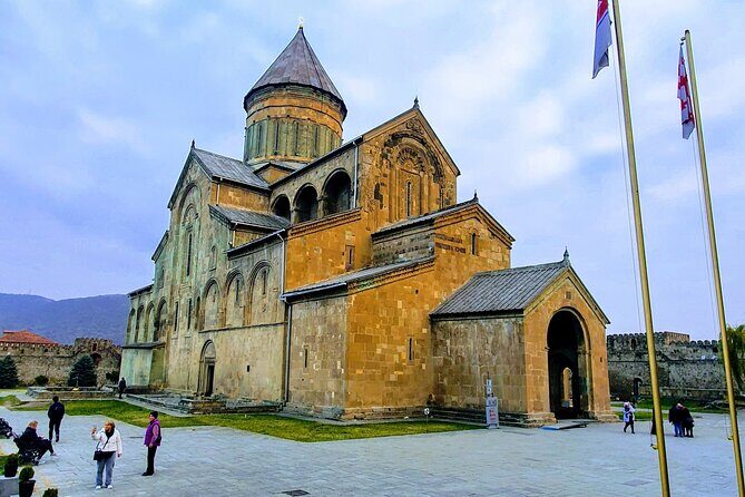 Mtskheta: Exploring Heritage and Cuisine through Cooking Classes - Stop 3: Chronicles of Georgia viewpoint and copper sculptures