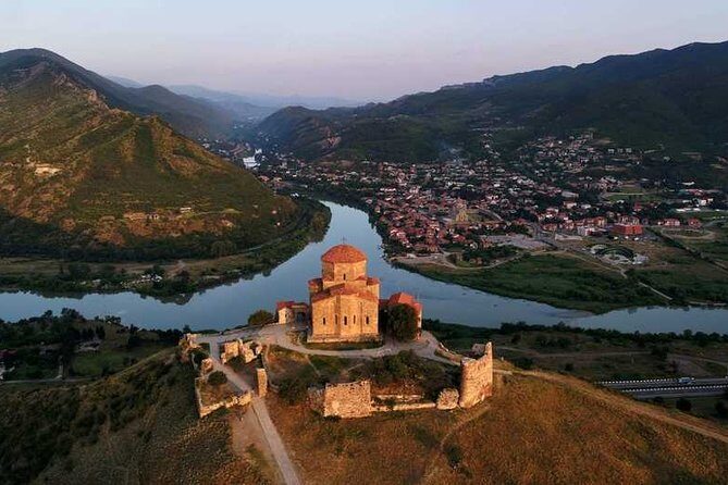 Mtskheta, Jvari, gori, uflistsikhe, history and panorama (Private tours) - Jvari Church: That Cliff-Edge Moment Over Mtskheta