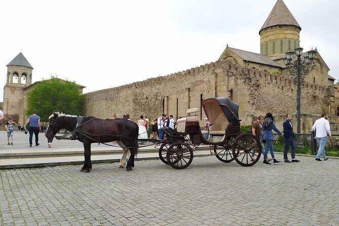 Mtskheta-Jvari-Gori-Uplistsikhe-Stalins Museum All inclusive tour - Svetitskhoveli Cathedral: relics, royal tombs, and a whole complex