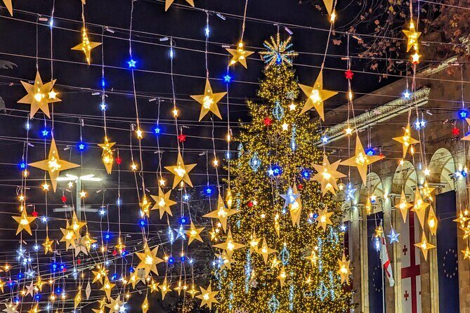 New Year in Tbilisi: Christmas Market and Hidden Gems Tour - Bazari Orbeliani: one stop for Georgian food and drinks