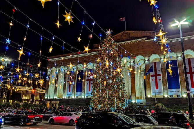 New Year in Tbilisi: Christmas Market and Hidden Gems Tour - Orbeliani Square Christmas bazaar: hot drinks, gifts, and old-school streets