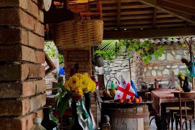 Private Wine Tour In Kakheti Region with 7 Wines and Lunch - Velistsikhe Lunch: Cozy Family Backyard and Unlimited Pouring