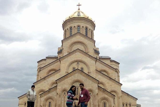 Tbilisi and Mtskheta cities private, cultural tour - St. David Mamadaviti’s Church: Tbilisi’s Pantheon Stop