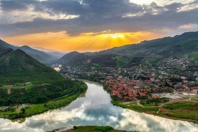 Tbilisi City, Jvari Monastery, Uplistsikhe caves, Mtskheta city Private Day Trip - Peace Bridge and Mtatsminda: modern design plus a big viewpoint payoff