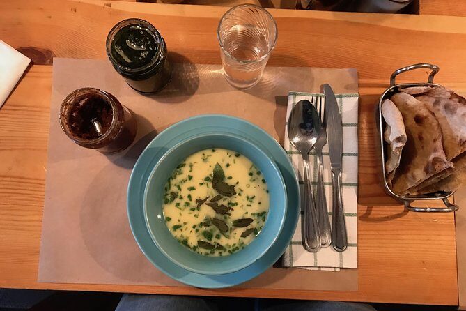 Tbilisi Private Food and Wine Tour with Lunch and Tastings - Old Town Tbilisi: chikhirtma tasting near the sulphur-baths vibe